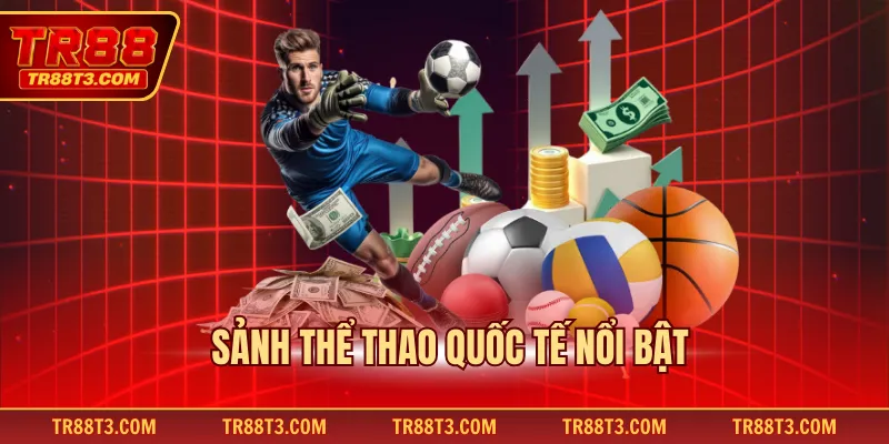 Sảnh thể thao quốc tế nổi bật